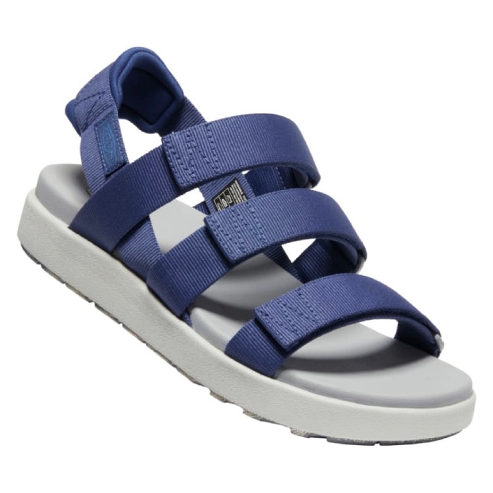 NIB Keen Elle Strappy Sport Sandal Blue Womens 8 38.5